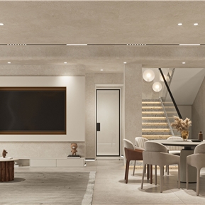 侘寂 客餐厅 一楼卧室