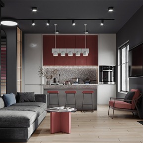 现代 客餐厅 简约