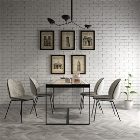 现代 餐桌椅组合 餐桌 餐椅