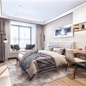 现代 卧室
