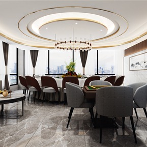 现代 包间 餐厅包间