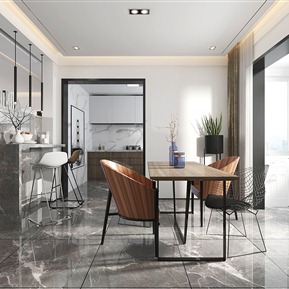 现代 餐厅 简约客餐厅