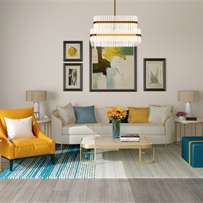 现代 沙发茶几组合  沙发组合