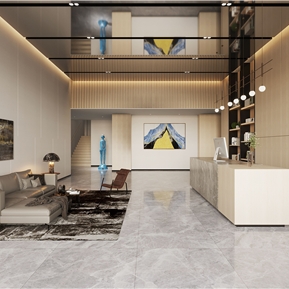 现代 大厅 办公大厅