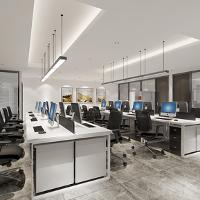 现代 公共办公区