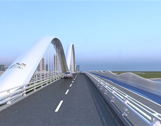 现代桥模型