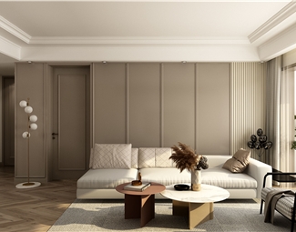 现代 客餐厅 客厅