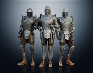欧式古罗马战士盔甲