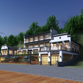 新中式 民宿 别墅