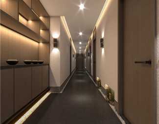 现代 过道