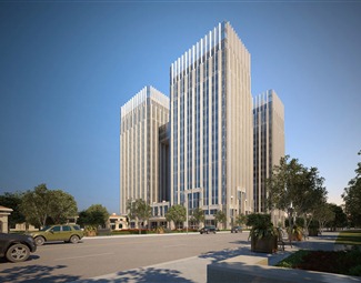 新中式多层酒店建筑3d模型下载  149.97mb 下载 收藏