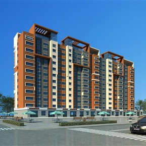 现代 住宅楼 商业办公楼