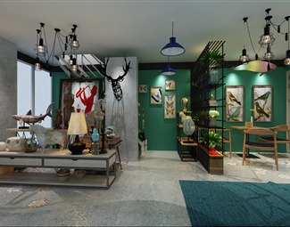工业LOFT 专卖店 室内