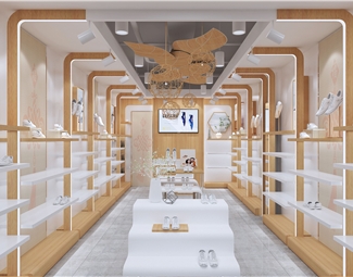 现代 鞋店