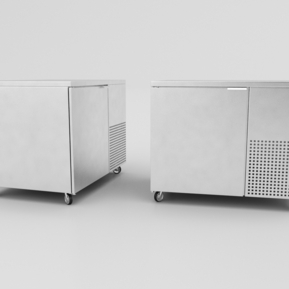 现代 后厨设备 操作台