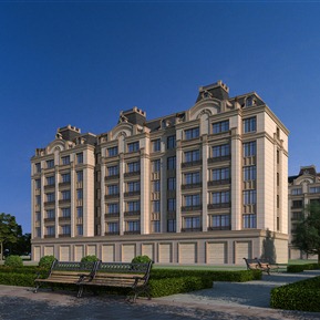 欧式 住宅楼 住宅