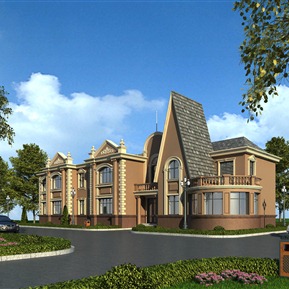 欧式 独栋别墅 别墅