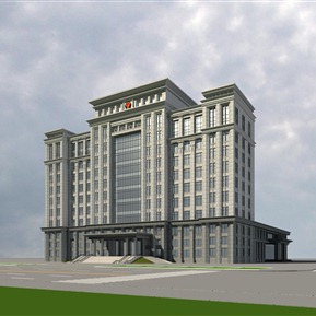 欧式 办公楼 政府办公楼公安局