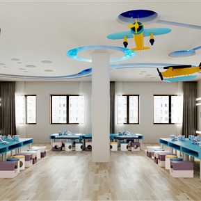 现代 幼儿园 幼儿园教室