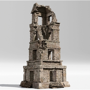 复古 废墟 城市废墟