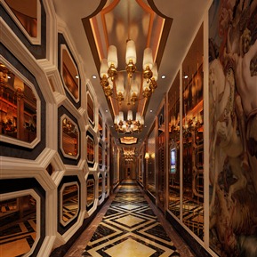 欧式 过道 会所