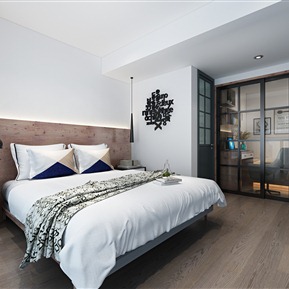 北欧 卧室 公寓