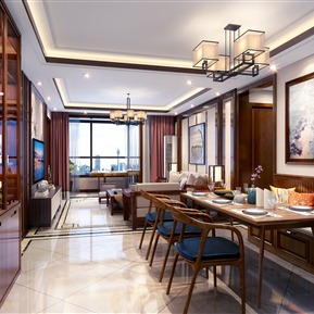 新中式 客餐厅