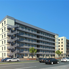 现代 宿舍楼 宿舍