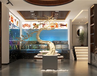 新中式海鲜店