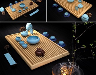 现代茶艺台