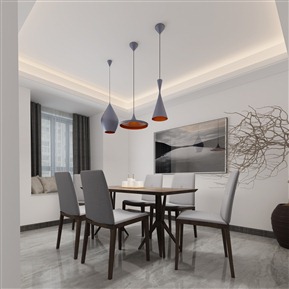 现代 餐厅 客餐厅茶室