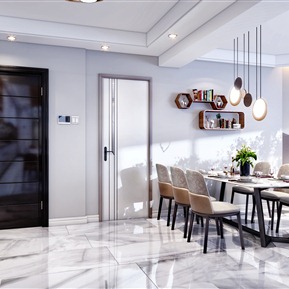 轻奢 餐厅 客餐厅门厅