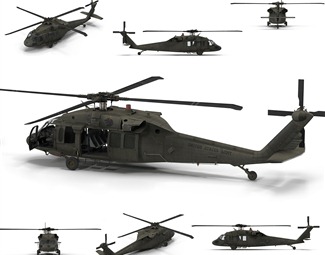 现代军用直升飞机