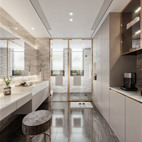 轻奢 卫生间