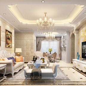 欧式 客厅