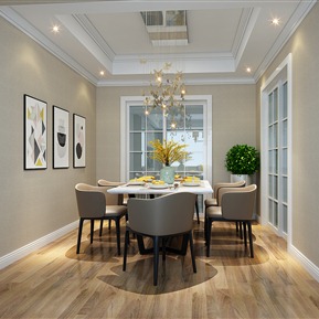 现代 餐厅 客餐厅