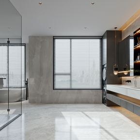 现代 卫生间 卫生间浴室