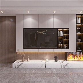 现代 客餐厅 客厅门厅餐厅