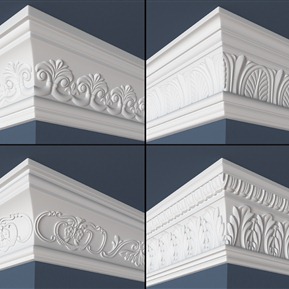 欧式 石膏线 石膏线条脚线六