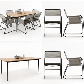 北欧 餐桌椅组合