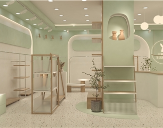 现代 童装店