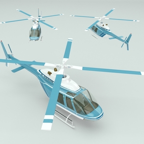 现代 直升机 直升飞机