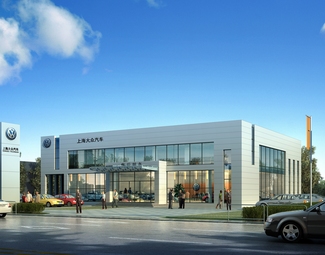 现代 店建筑