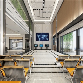 现代 展厅 展厅大厅