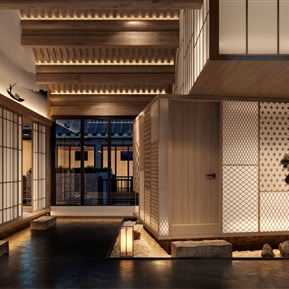 新中式 会所 会所大厅