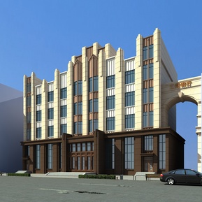 现代 酒店建筑 酒店