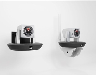 现代监控摄像头3d模型