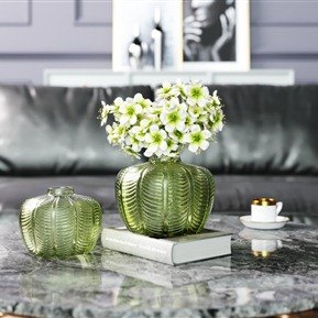 现代 花瓶 简约透明玻璃花瓶