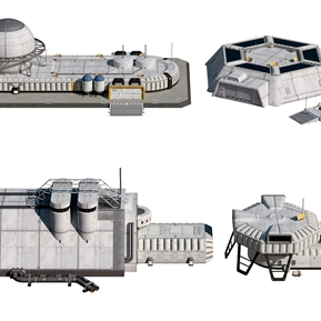后现代 太空基地
