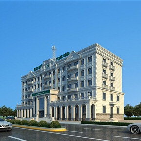 欧式 办公楼 办公楼沿街